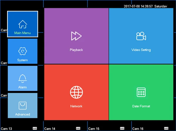 Main Menu 