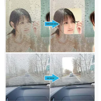 

50x200cm Clear Anti-fogging Film Fogless Protective Film Anti Water Mist Film for Bathroom Showerroom Mirror Car Rearview Glass
