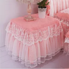 50x60 см кружевная Крышка для журнального столика с толстой кружевной прикроватной тумбочкой, чехол для пыли, сумка для принцессы, многофункциональная скатерть высокого качества