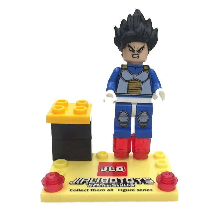 6Pcs Dragon Ball Z Super Heroes Figures Black Kid Goku Perfect Cell Bricks Building Blocks Compatible Legoed Toy Gift For Kids (8)
