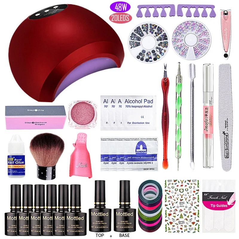 

80W SUN5 PLUS UV Lamp LED Nail Lamp Nail Dryer For All Gels Polish Sun Light Infrared Sensing 10/30/60s Timer Smart For Manicure