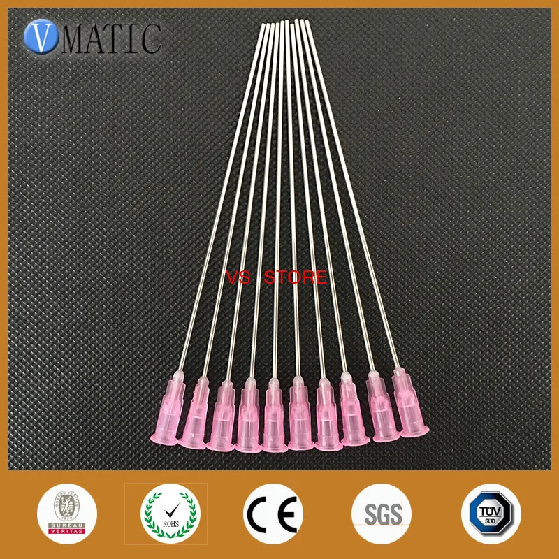 

Free Shipping Quality 18G Blunt Tip Needle 10cm Long Liquid Dispenser Adhesive Glue Ink Refilling 100mm Length Dispensing Needle