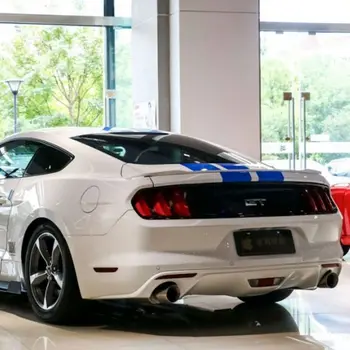 

For Ford Mustang 2015 2016 2017 2018 High Quality ABS Unpainted Car Tail Wing Decoration Rear Trunk Boot Lip Spoiler