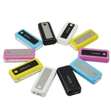 Rechargeable 18650 Lithium Battery power bank 5600 mah / power bank external battery