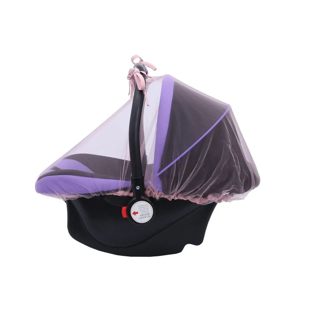 Baby Crib Seat Mosquito Net Newborn Toddler Infant Baby Stroller Netting Canopy Cover Pushchair Insect Net Safe Mesh Buggy