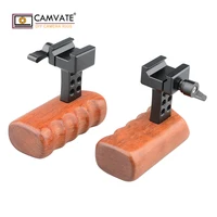 camvate dslr עץ ידית CAMVATE DSLR עץ עץ ידית האחיזה (Left & Right) C1660 אביזרים הצילום במצלמה (2)