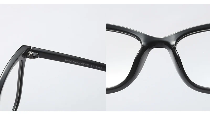 SHAUNA классическая металлическая отделка ногтей очки Оптическая оправа Женская мода кошачий глаз очки близорукость