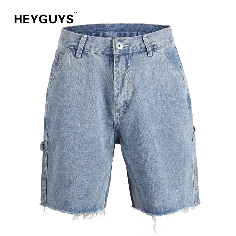 HEYGUYS Denim shorts men high quality street hip hop casual cool black hole cool wear new hot Denim shorts men HEYGUYS Denim shorts men high quality street hip hop casual cool black hole cool wear new hot Denim shorts men
