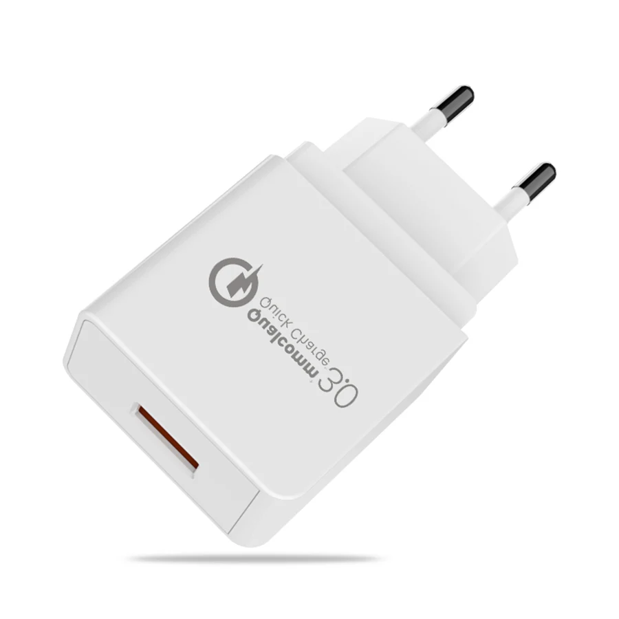 HORUG شاحن سريع 3.0 QC 3.0 سريع شاحن يو اس بي محول حائط العالمي الهاتف المحمول شاحن آيفون 6 8 زائد شاحن الجهاز اللوحي