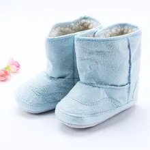 Осенне-зимние детские ботинки для малышей милые однотонные зимние ботинки на меху для мальчиков и девочек 3 цвета, от 0 до 18 месяцев