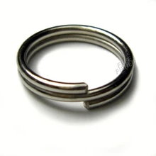 FreeFisher 100 шт./компл. рыболовные Нержавеющая сталь двойной петлей Разделение кольца рыболовные снасти Разъем аксессуары