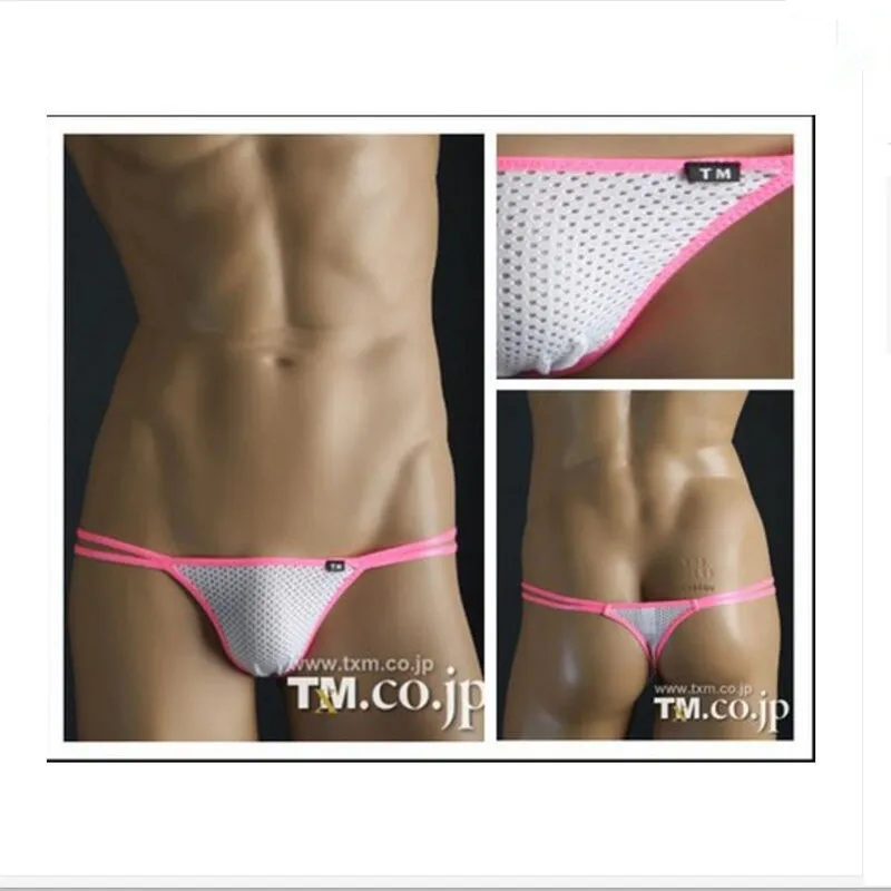 

2016 AC Gay Sexy Men Thongs G-strings Briefs Hot Popular Brand Man Thongs G-strings men jockstraps Gay Underwear Cool fashion