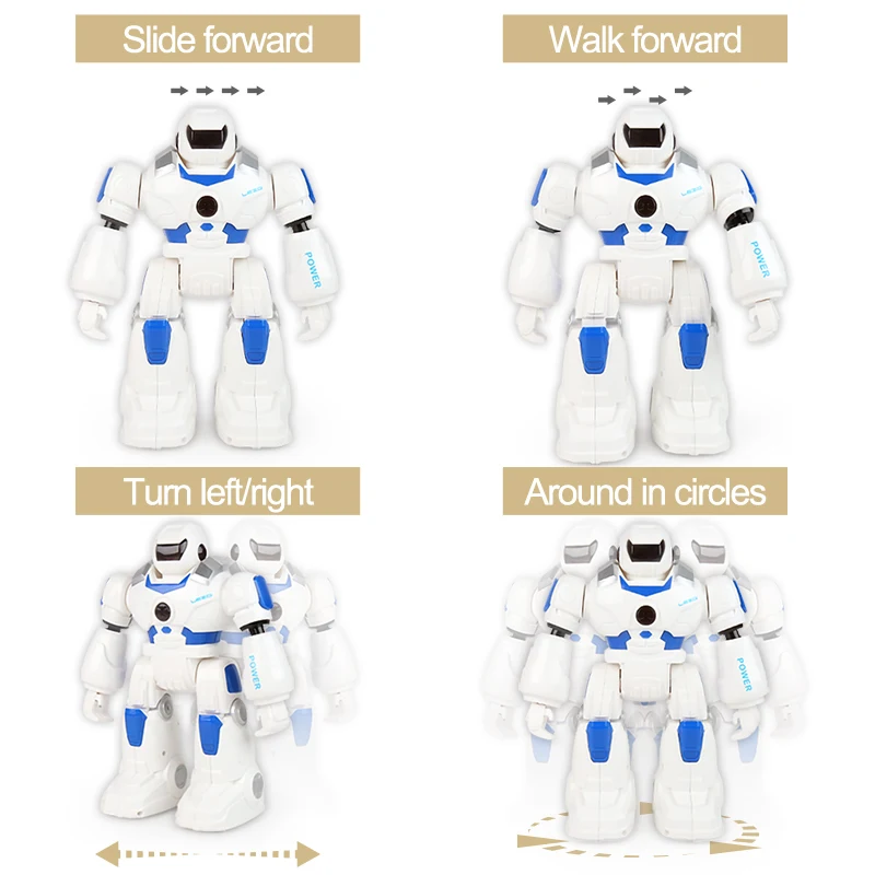 Fun Feature Robot Dancing Singing Action Figure Control Remote Control Robot with Light Toy Boy Child Birthday Toys Gift
