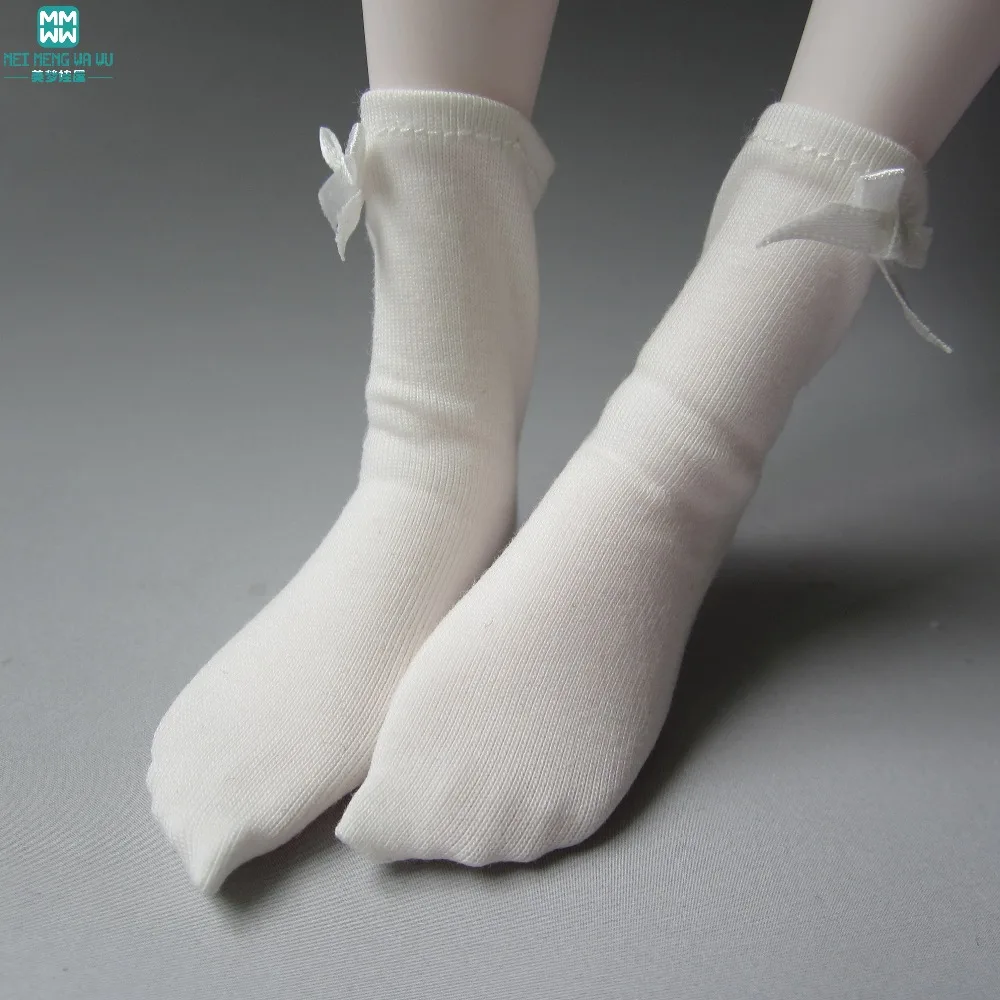 Подходит для 1/3 1/4 1/6 BJD DD SD MSD YOSD кукла черно-белые полосатые носки аксессуары для куклы