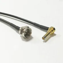 Провод для беспроводного модема F штекер для MS156 прямоугольный разъем RG174 кабель 20 см " косичка Быстрая