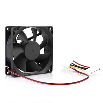 

80mm Fan PC CPU Cooler Fan 4Pin Computer Cooler 12V 8CM PC CPU Cooler Quiet Cooler Fan for Video Card