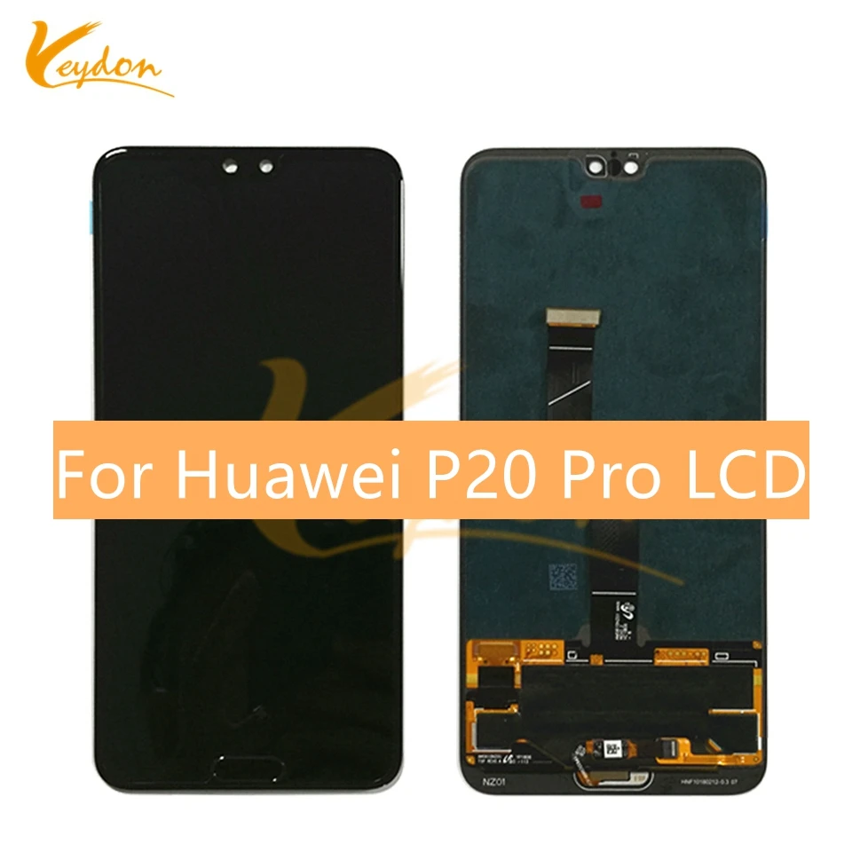 Black Original 6.1"LCD Huawei P20 Pro LCD Display Screen Touch Panel