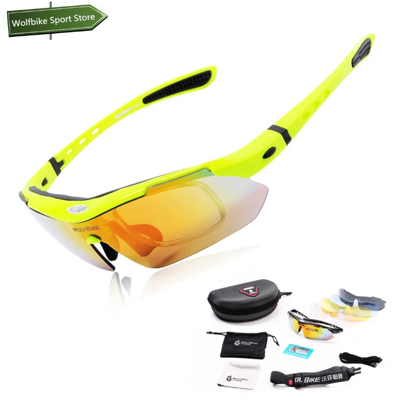 Prix pour WOLFBIKE Vélo Lunettes de sport lunettes Polarisées Sports de Plein Air Vélo lunettes de Soleil Vélo Lunettes avec Multi-couleur Lentille Prix pour WOLFBIKE Vélo Lunettes de sport lunettes Polarisées Sports de Plein Air Vélo lunettes de Soleil Vélo Lunettes avec Multi-couleur Lentille