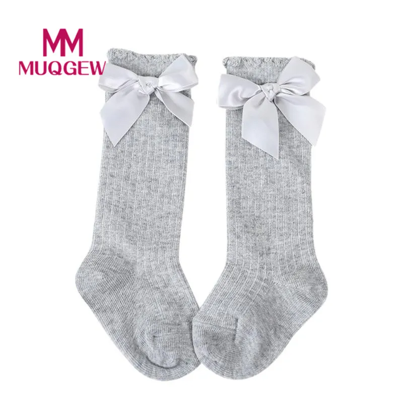 MUQGEW/Детские хлопковые носки для маленьких мальчиков и девочек, meias para bebe, гольфы для новорожденных, calcetines mujer детские носки, Прямая поставка,#3-4 - Цвет: Gray M