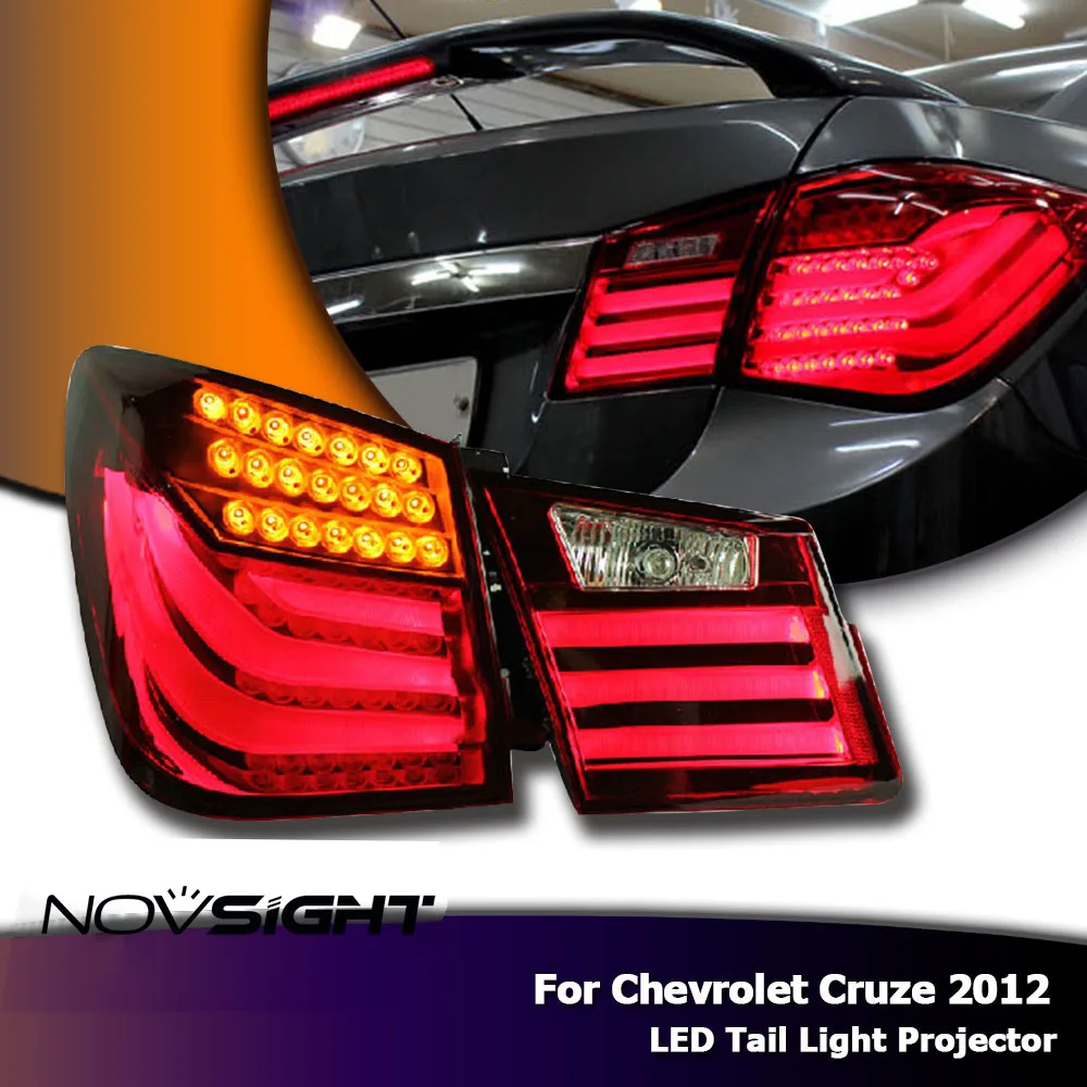 

NOVSIGHT LED Projector Headlight DRL Fog Light Rear Light DRL Turn Signal Fog Brake Lamp Fit For Chevrolet Cruze 2012