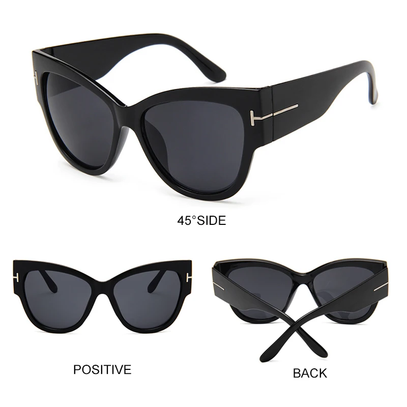 SIMPRECT, негабаритные, кошачий глаз, солнцезащитные очки, женские,, зеркальные, большие, кошачий глаз, солнцезащитные очки, модные, Ретро стиль, брендовые, дизайнерские, солнцезащитные очки YJ0101