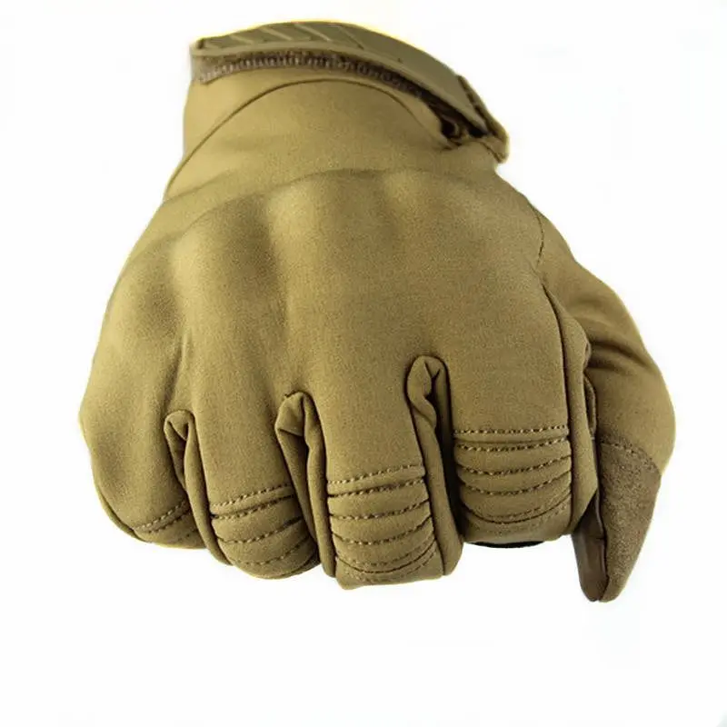 Новые камуфляжные водонепроницаемые мужские перчатки с сенсорным экраном, военные тактические перчатки для охоты, велоспорта, альпинизма, пешего туризма