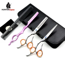 Скидка 30% 6 ''японские ножницы для волос из нержавеющей стали HT9120 для левшей триммер парикмахерский Парикмахерские филировочные ножницы для стрижки
