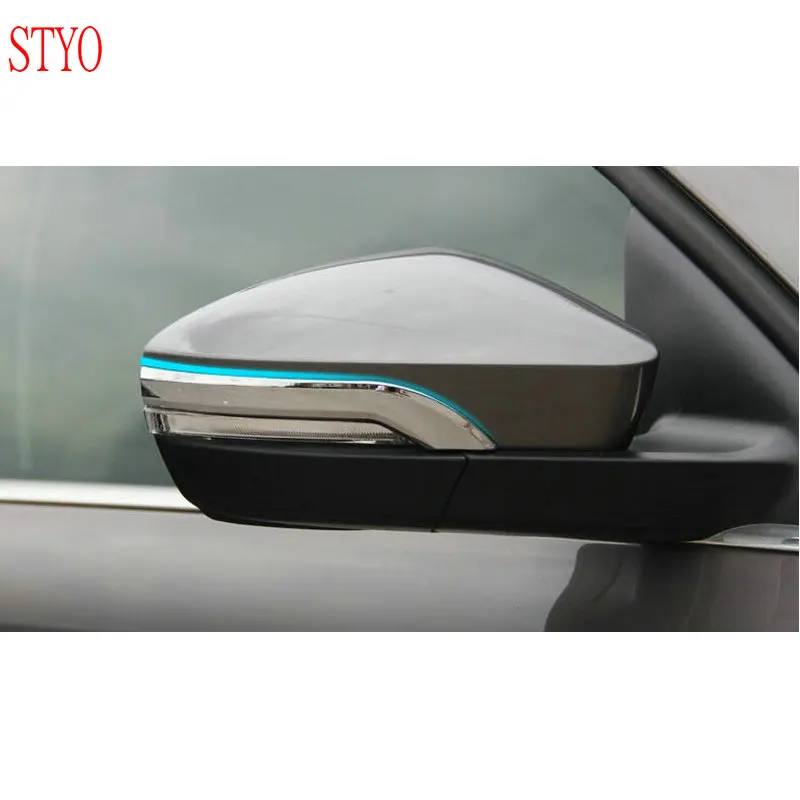 

STYO Car ABS Rear view mirror cover trim For LHD Octavia MK3 A7 2015 -2019