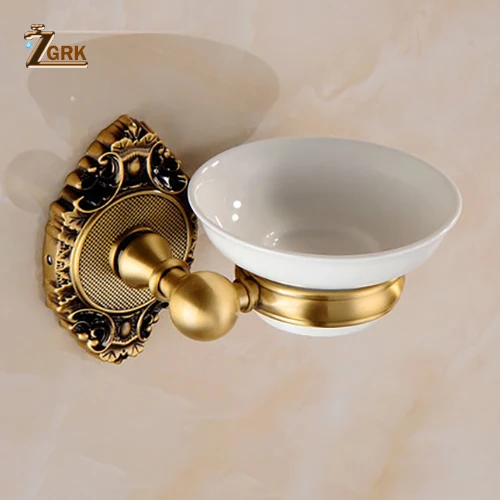 ZGRK аксессуары для ванной комнаты держатель для полотенец держатель для бумаги двойной держатель для зубной щетки банное полотенце заднее полотенце кольцо наборы для ванной комнаты - Цвет: 9611