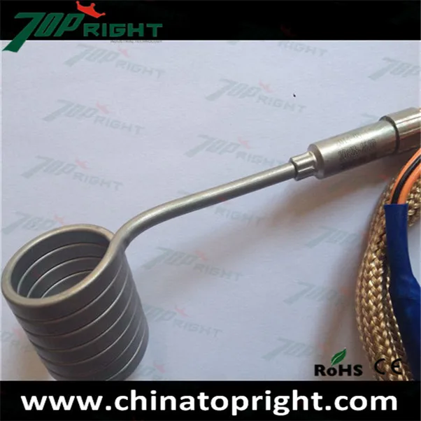 

cross section 2.2x4.2mm Hot runner coil heater for mold