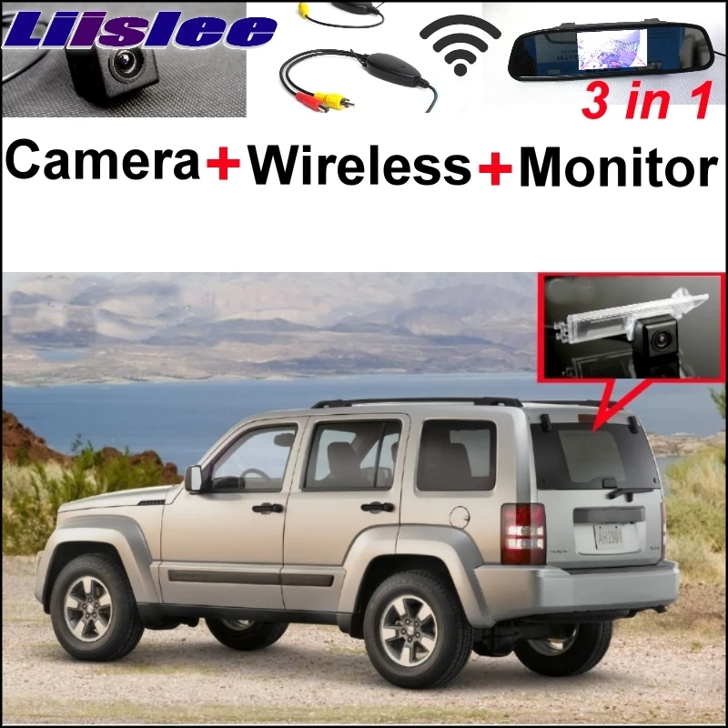 

Liislee Wireless Receiver Mirror Monitor EASY Parking System For Jeep Patriot Liberty 2007~2015 + 3 in1 Special Rear View Camera