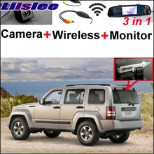 Liislee Wireless Receiver Mirror Monitor EASY Parking System For Jeep Patriot Liberty 2007~2015 + 3 in1 Special Rear View Camera