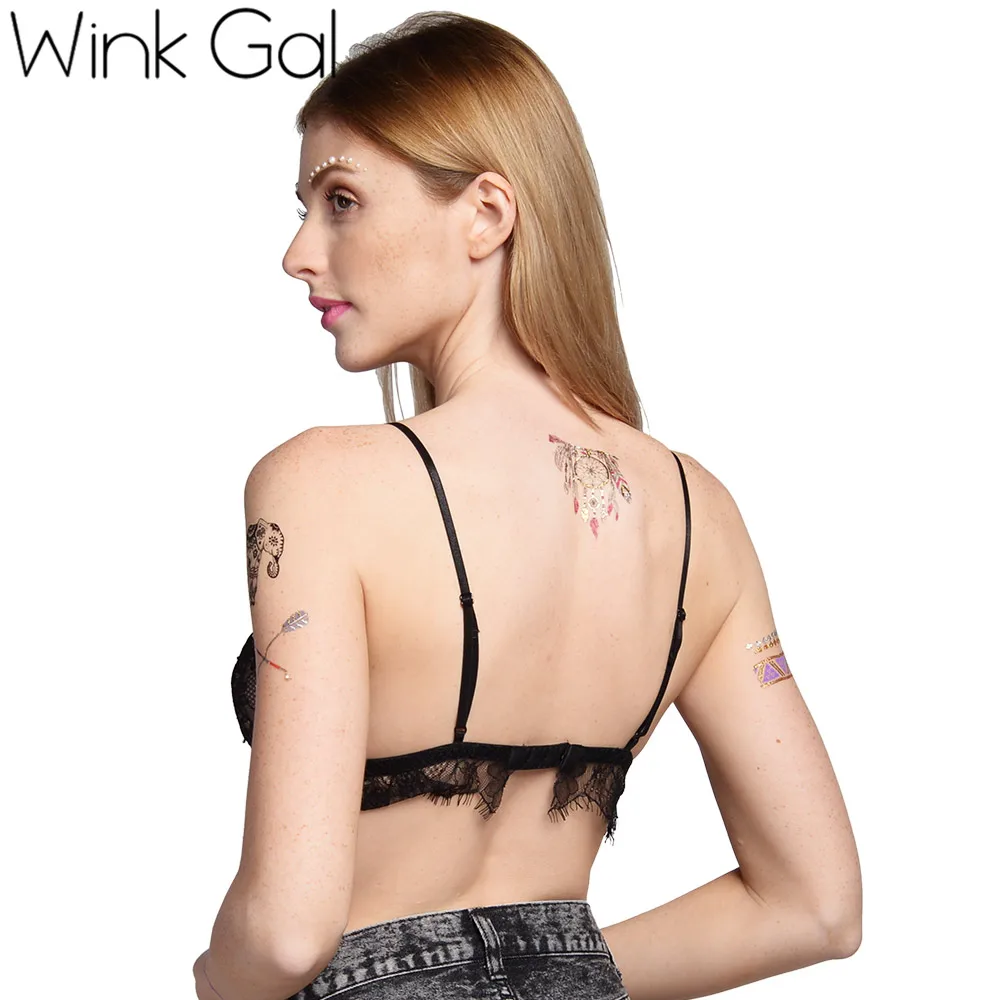 Wink Gal/летнее сексуальное женское нижнее белье кружевное бюстгальтер для сна