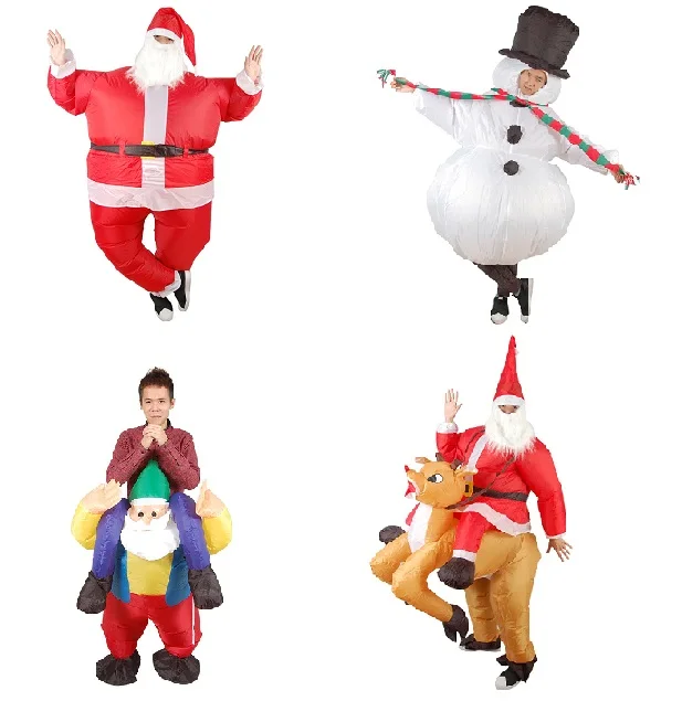 Christmas inflatable costume for adults inflatable halloween costume