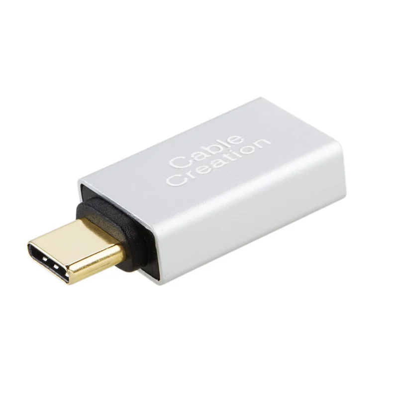 Адаптер usb type C, USB C Male to USB 3,0 A Female Adapter, поддержка функции OTG, совместимый MacBook/Pro, ChromeBook Pixel