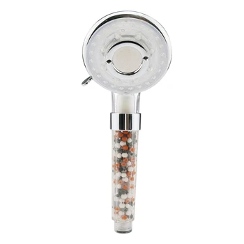

Colorful Led Change Shower Head Bathroom Water Glow Light Filter Hand Shower