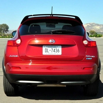 

For Nissan juke Spoiler 2012-2014 ABS Plastic Unpainted Color Rear Spoiler Wing Trunk Lid Cover Car Styling