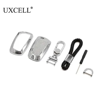 

UXCELL Silver Tone Key Shell Remote Key Skin Cover Case Set for BMW