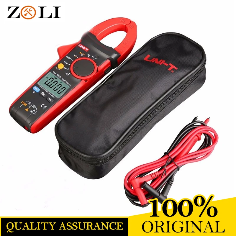 

UNI-T UT216A Auto Range Mini True RMS Digital Clamp Meter UT 216A AC/DC Voltage Current 6000 Display Count Free shipping