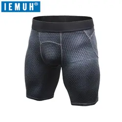 Iemuh Лето 3D шорты камуфляжные бермуды Бодибилдинг мужские шорты для фитнеса повседневные шорты колготки пляжные шорты Quick Dry дышащий