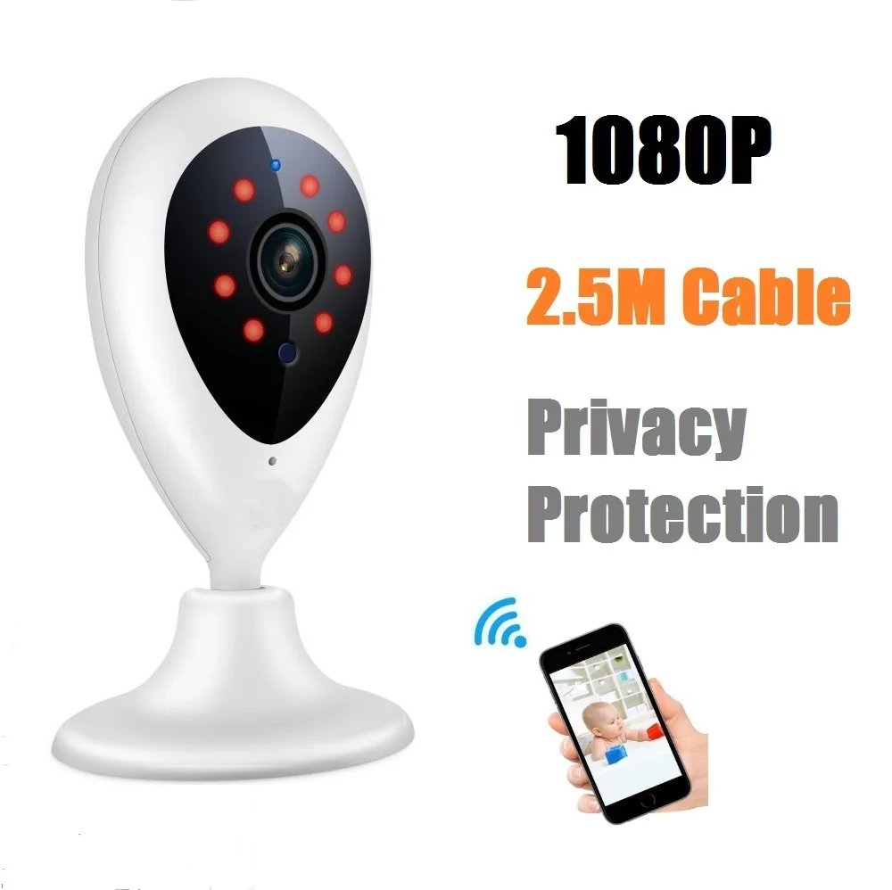 Беспроводная мини камера видеонаблюдения 1080P Wi Fi HD IP|Камеры видеонаблюдения| |