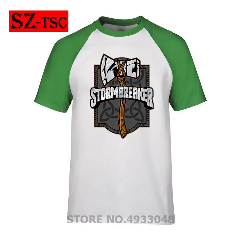 北欧神話 Stormbreaker オーディンバイキングメンズ Tシャツオカルト服ミョルニルハンマートール New ファッションブランド男性 Tシャツ男性 Tシャツ Aliexpress