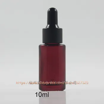

10ml oval shaped purple(painted) glass essential oil bottle with dropper lid,mini/sample bottle,dropper essential oil bottle