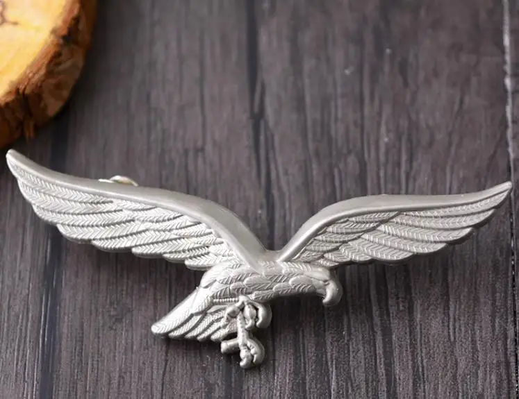 Great Detail And Quality Flying Swans Silver Pewter Pin Badge