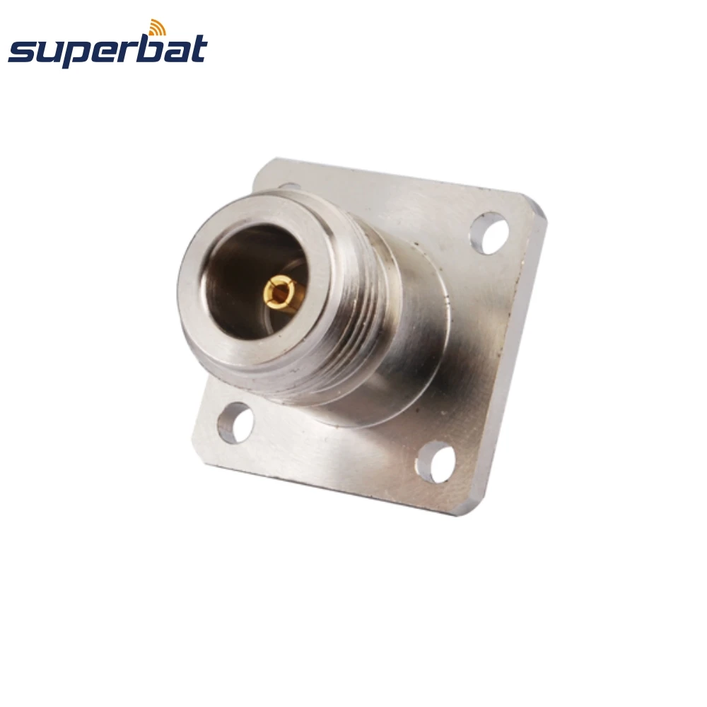 RF Coaxial Connector for Fiber Glass Antenna Panel Mount