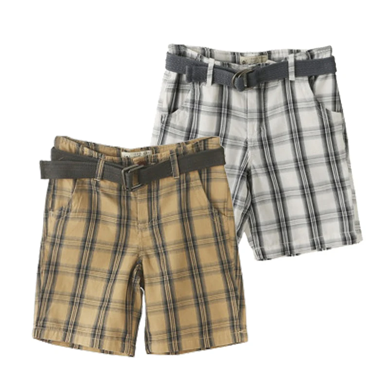 baby boy tartan shorts