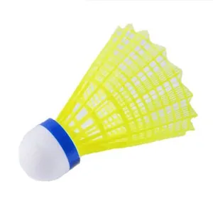 Professional Badminton Ball  6Pcs Nylon Shuttlecocks Outdoor Sports Practice Accessories Durable Badminton Shuttlecock Nylon