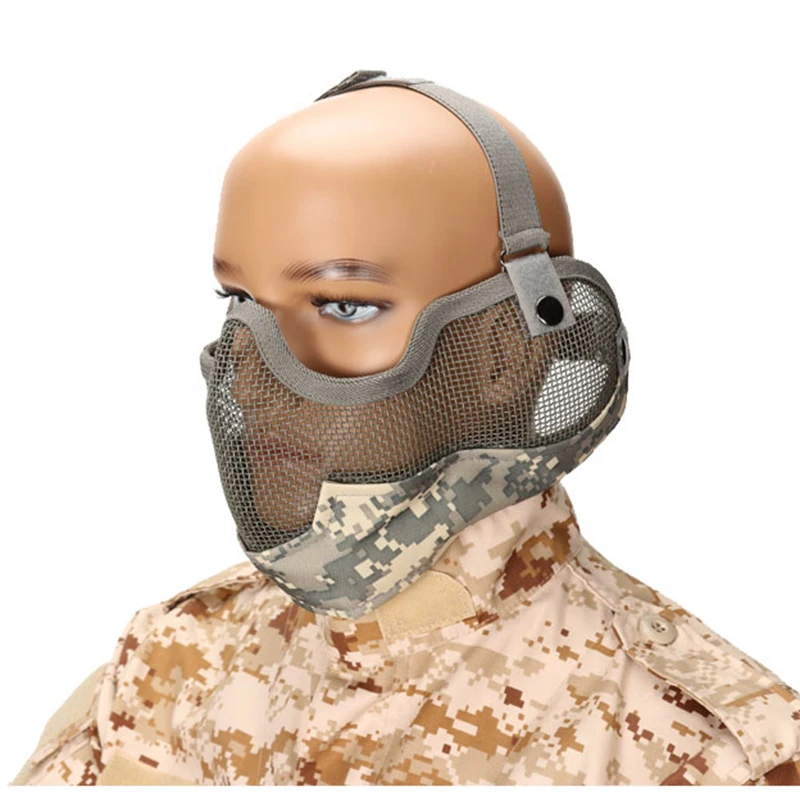 Top Quality Protected Face Mask Helmet Generic Tactical Airsoft CS Game