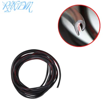 

5M"U"Type Car Door Rubber Seal Sound Insulation Sealing Strip For Land Rover LR4 LR3 LR2 Range Rover Evoque Defender Discovery