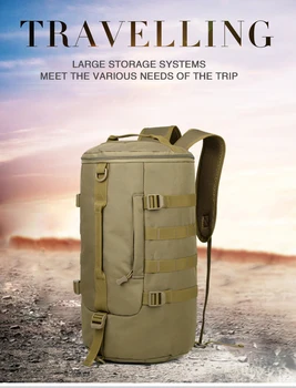 

2018 100% New Top Quality Outdoor Army Hiking Camping Climbing Travel Bag Tactical Rucksack Military Backpack